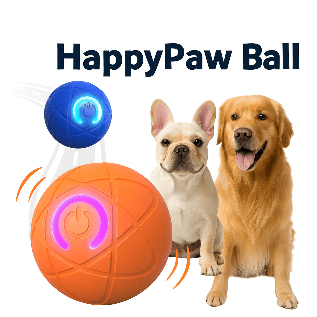 HappyPaw Ball™ – Smart Interactive Dog Toy for Active & Healthy Pets - HappyPaw Ball™